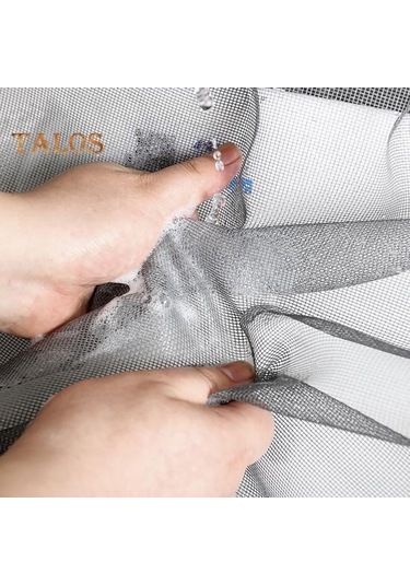 Beyaz Anti Bug Net Etkili Dıy Cam Elyaf Ekran Sivrisinek Bug Odası Perde Mesh 100 150cm