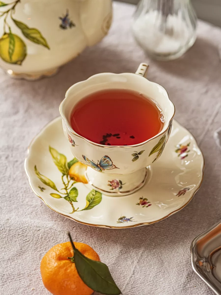 Roomi Seramik Çay Takımı 220 Ml, Fincan Ve Tabak Seti 208177078 Sütlü