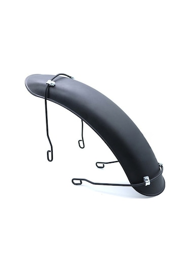 Pazly Motosiklet Ön Çamurluk Demir Tekerlek Çamur Flap Splash Koruma K21902/ Siyah