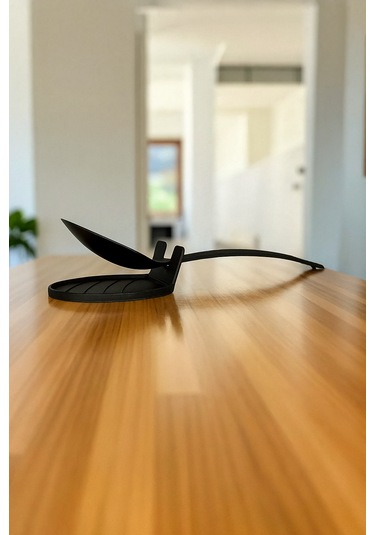 Kaşık Tutucu Stand Tezgah Koruyucu Kaşık Altlığı Mutfak Düzen