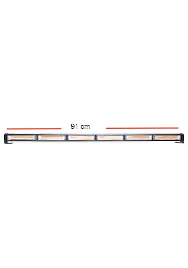 Space Oto Flashlı Ve 6 Lı İkaz Lambası Sr-cob Led 12-30v Su Geçirmez