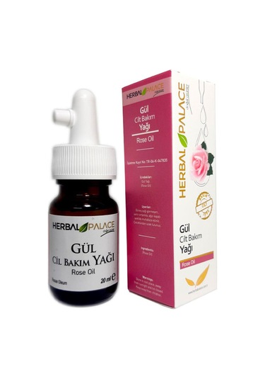 Herbal Palace Gül Yağı 20 ML Cilt Bakım Yağı