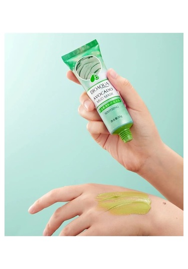 Bioaqua Avokado İçerikli Arındırıcı ve Nemlendirici Çamur Kil Maskesi 50 G