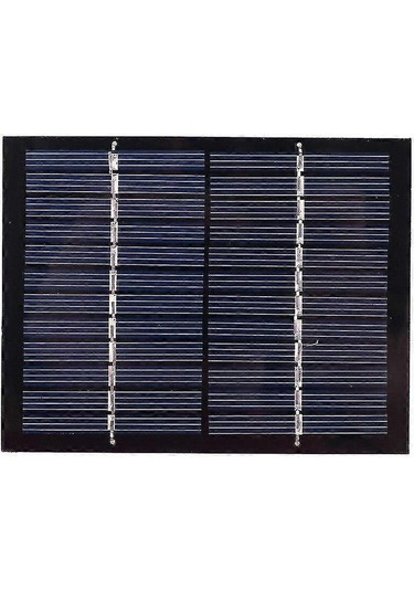 Moveevo 12v 1.5w Çok Kristal Silikon Güneş Paneli - Mobil Telefon Şarjı İçin Dıy Güneş Enerji Paneli 115x90mm