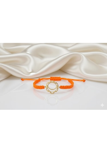 Ariş Sakral Çakra Svadhıstana Altın Bileklik Sarı Altın