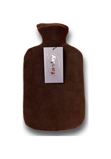 Fashy Polar Kılıflı Sıcak Su Torbası Kahverengi 2 L