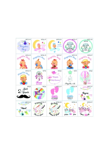 Famous Bebek Şekeri Lavanta Kesesi Bebek Mevlüt Hediyelik