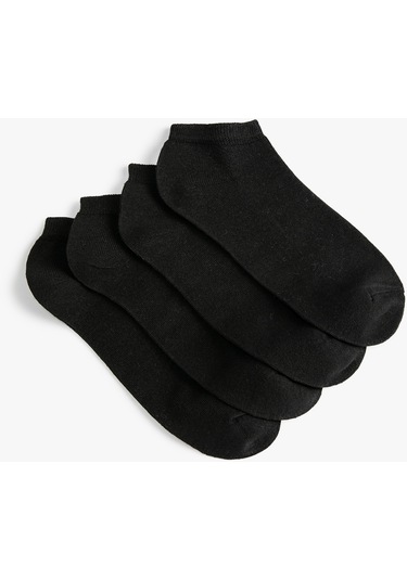 Koton Basic Patik Çorap Siyah 4wam80051aa 4WAM80051AA999 Siyah