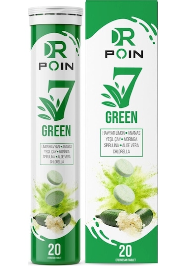 Dr Poin 7 Green Efervesan 20 Tablet
