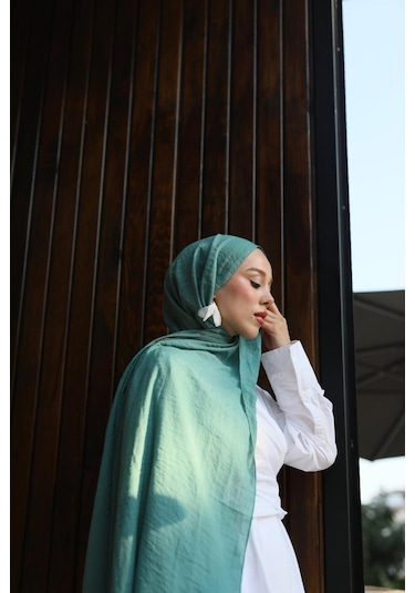 Moda Kaşmir Neo Pamuk Şal Serisi Mint