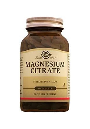 Solgar Magnesium Citrate Magnezyum Sitrat 60 Tablet