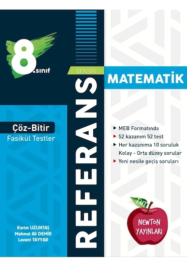 Lgs 8.sınıf Referans Çöz Bitir Fasikül Testler Matematik