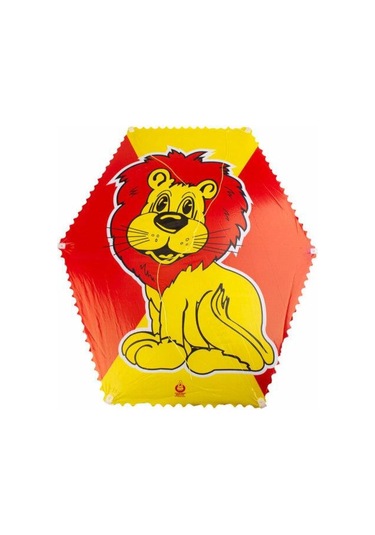 Altıgen Uçurtma Aslan Modeli 50mt Ipli