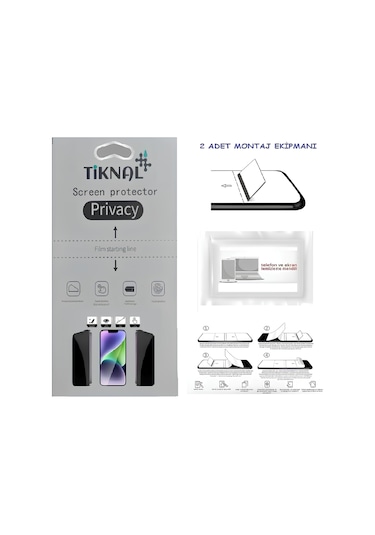 Oppo Pealme 9i - Tiknal - Nano Ekran Koruyucu Ultra İnce Esnek Mat Hayalet