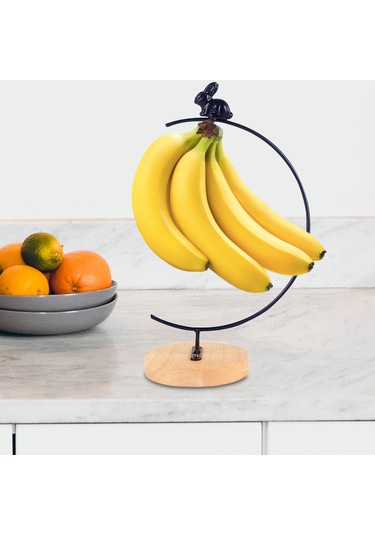 Suntek Muz Tutucu Standı Sağlam Muzları Taze Tutun Tavşan Şeklinde