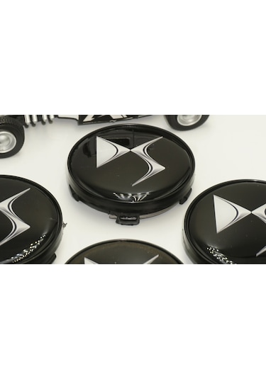 Citroen DS Logo Jant Göbeği Kapak Seti 60mm