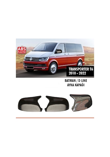 Transporter T6-t7 Yarasa Batman Ayna Kapağı Plastik 2010-2022