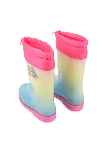 Gezer Kışlık Kız Çocuk Su Geçirmez İçi Sıcak Astarlı Şeffaf Yağmur Çizme Gc2kfm.00675.00.fja.f18 Fuşya