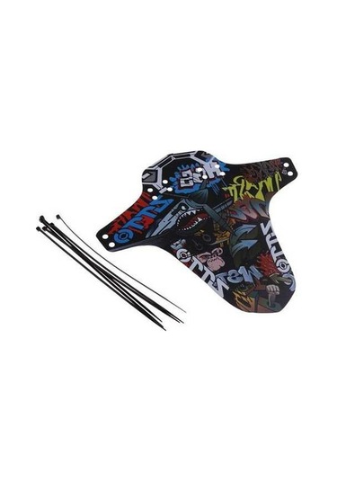 Trendooze Ön Arka Kablo Bağlı Hafif Dağ Bisikleti Çamurluk Farklı Renklerde, Kullanışlı Bisiklet Ekipmanı Çok Renkli