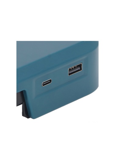 Gajeena Bosch 14.4-18v Batarya Adaptörü: 18w Pd3.0 Type C + 5v 2.1a Usb Çıkışları İle 3 Seviye Led Işık Fonksiyonu