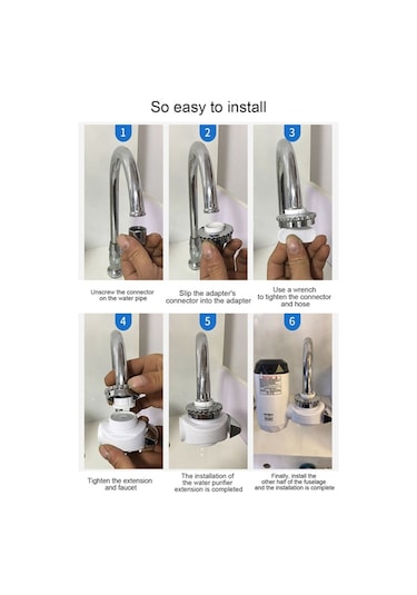 Xurunkeji Elektrikli Anında Su Isıtıcısı Anında Sıcak Su Musluğu Banyo Havzası Musluğu Anında Su Isıtıcısı Abd Fişi Beyaz