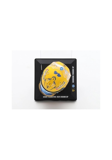 Looksmart Ferrari Miami Gp 2025 Lewis Hamilton Diecast Kask 1/5