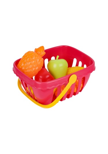 Oyuncak Sepetli Katlanır Market Arabası Kutulu By-647