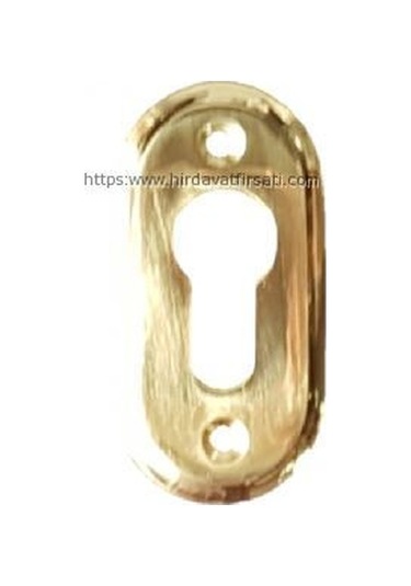 Prinç kıvrık sarı yale kapak