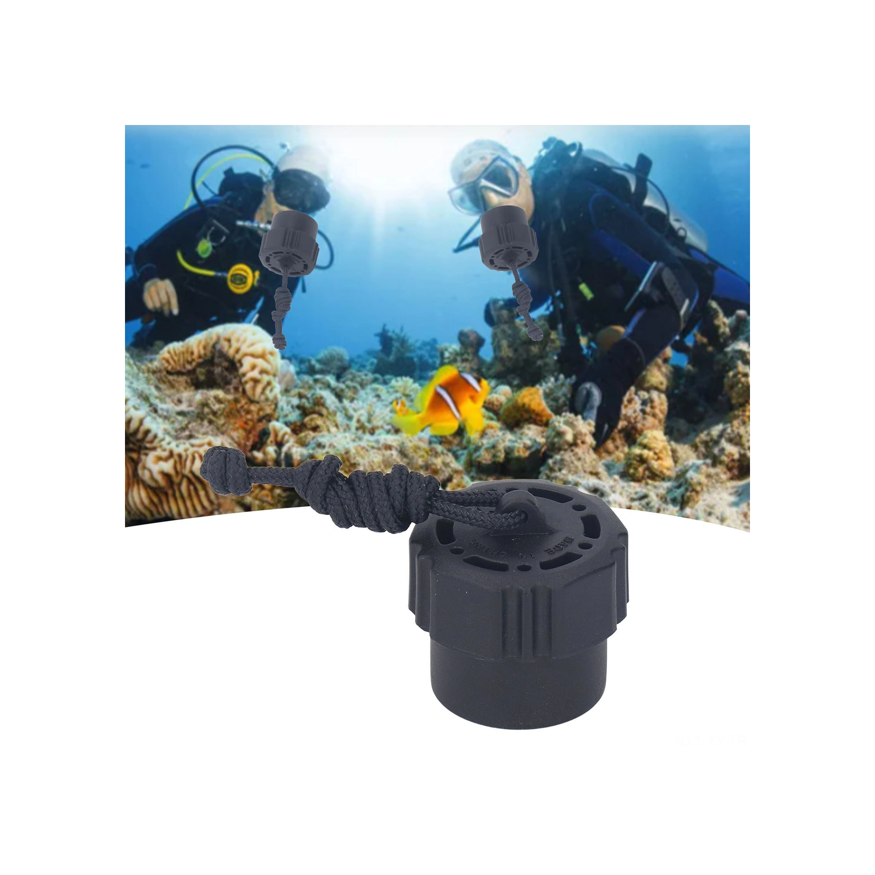 Shineyee Dalış Din Tipi Regülatör Koruyucu Kapağı - Plastik Çelik Konstruksiyonlu, Toz Ve Hasara Karşı Koruma, Kayıp Engelleme Lanyardlı