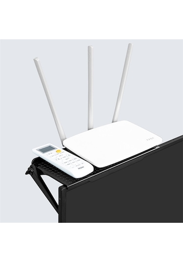 Sones Yaratıcı Çok İşlevli Depolama Rafı Bilgisayar Monitörü Tutucu, Boyut: L Beyaz