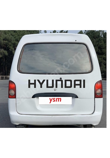 1997-2000 Panelvan Hyundai H 100 Arka Yazı Folyo