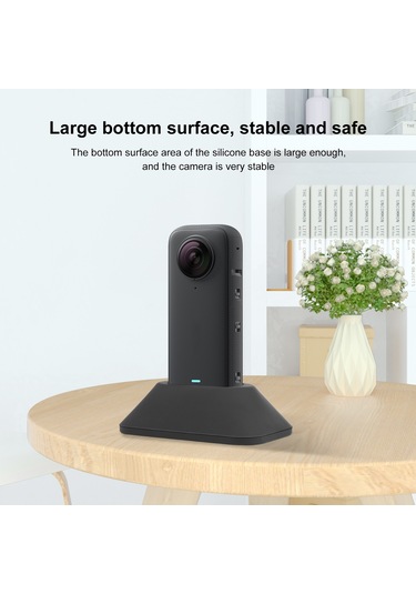 Puluz Pu843b Insta360 X3 İçin Panoramik Aksiyon Kamerası Destek Tabanı