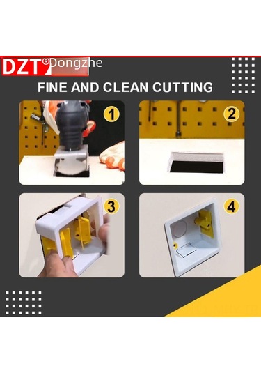 Monyee Ahşap İşleri İçin Elektrikli Kare Delici Uyumlu Aksesuar - Sağlam Konstruksiyonlu, Kolay Kullanım, 88927 Siyah Dikdörtgen Tipi