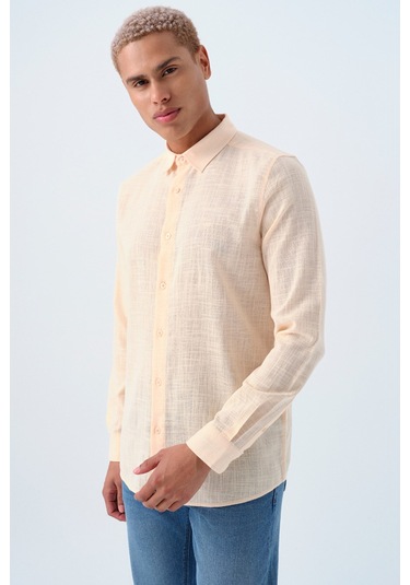 Loft Erkek Gömlek Lf2038874 Bej