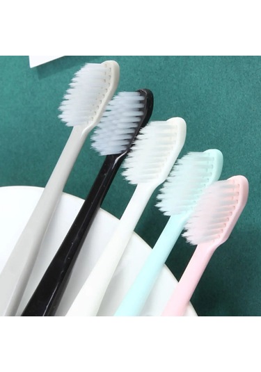 Yuqing 10 Adet Macaron Yumuşak Kıllı Diş Fırçası