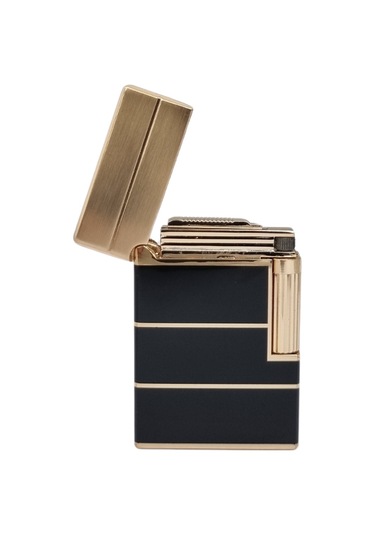 Vindiesel Soft Flame Siyah-gold Desenli Çakmak - Tr7705