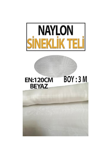 Naylon Sinek Teli En 120 Cm Boy 3 Metre