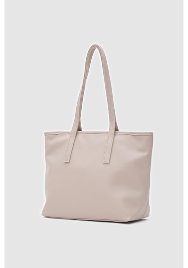 Golden Omuz Çantası Krem Krem