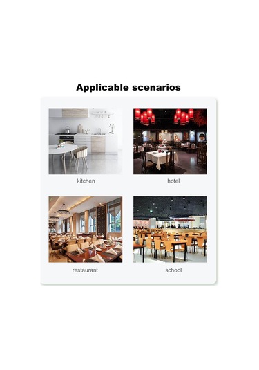 Yunboo 3'lü Paket Bağımsız Karbon Monoksit Alarmı - Dijital Ekranlı, Akıllı Sensörlü, Pilli Ev Güvenliği Cihazı