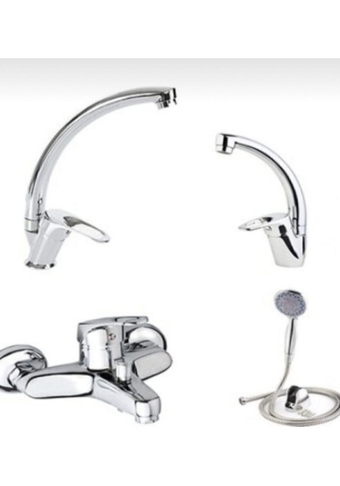 Aryabatarya Seti 4 Lü Banyo-lavabo-mutfak-duş Seti Diğer