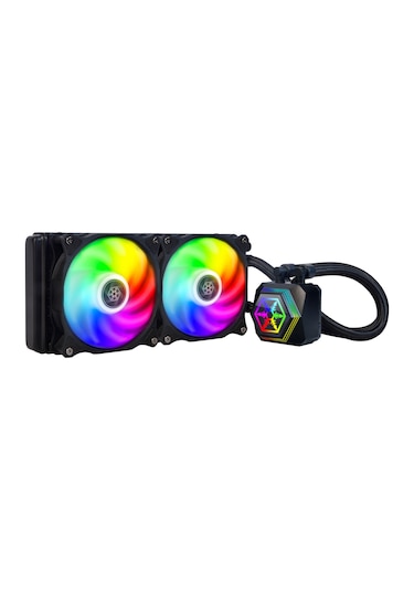 SilverStone PF240 ARGB v2 2x12cm Sıvı Soğutucu SST-PF240-ARGB-V2