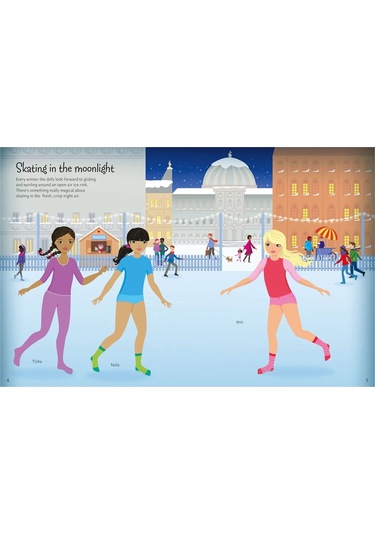 Sticker Dolly Dressing Winter Wonderland Usborne