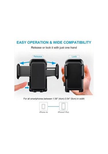 Youtek Araç Sigara Çakmaklı Telefon Tutucu, 18w Hızlı Şarj, Çift Usb, Akıllı Koruma, Abs Malzeme, Q708 Siyah