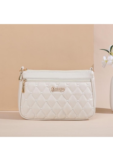 Güzel Nakışlı Askılı Çanta Kadın Çoklu Cepler Ve Büyük Kapasiteli Omuz Çantası Moda Kadın Çantası Deep-blue Çok Renkli