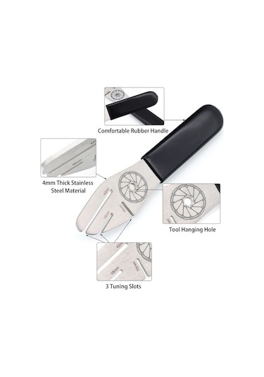 Mufunye Bisiklet Disk Fren Rotor Hizalama Seti - Fren Balata Anahtarı Ve Çatal Düzeltme Aletleri Diğer