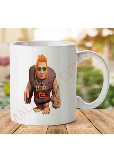 Clash-of-clans-giant-stylish-png İki Tarafı Baskılı Kupa Bardak.jpg