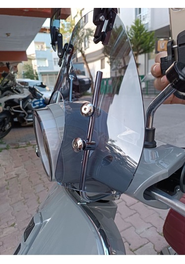 Vespa Modeli - Rks Pride - Sym Fıddle Kısa Tur Camı