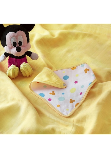 Disney Mickey Pamuk Müslin Bandana Çok Renkli