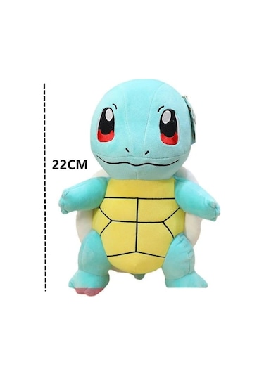 Squirtle 20cm Orjinal Pokemon Peluş Oyuncak