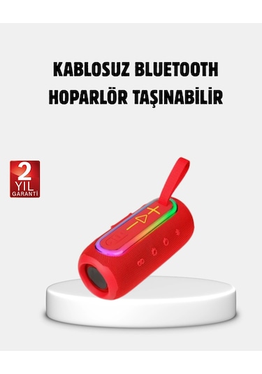 Yeni Nesil Bluetooth Taşınabilir Hoparlör - Enerji Tasarruflu, Yüksek Ses Kaliteli
